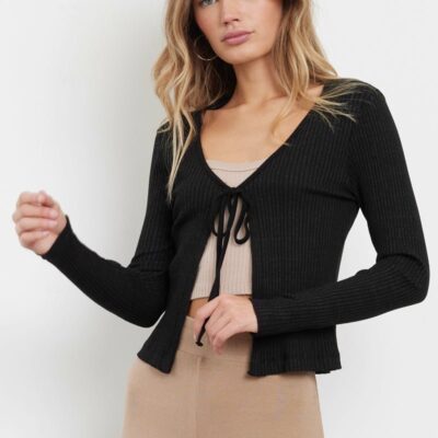 BILLIE V-NECK MINI CARDI